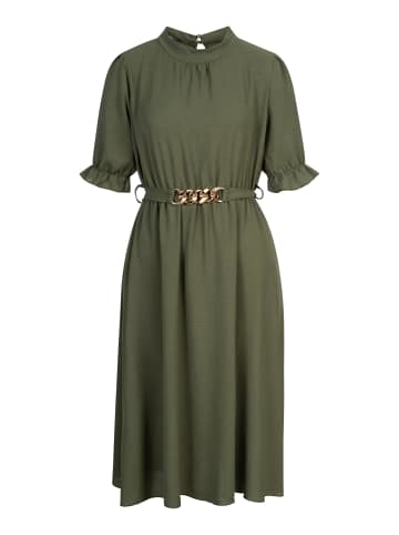 Cloud5ive Cloud5ive Dress with Chain-Belt in military green