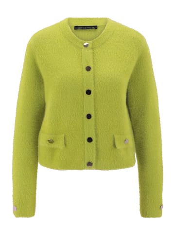Betty Barclay Casual-Strickjacke mit Knopfleiste in Fresh Moss
