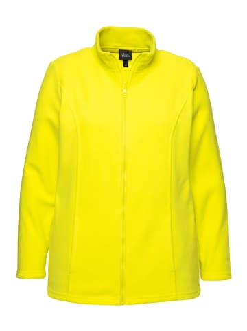 Ulla Popken Sweatjacke in limette