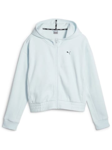 Puma Kapuzensweatjacke Train Favorite Fleece Full in Blau