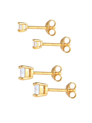 Elli Ohrringe 925 Sterling Silber in Gold