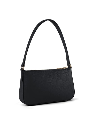 Lazarotti Bologna Leather Pochette Schultertasche Leder 22 cm black