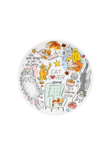 Blond Amsterdam Frühstücksteller Katzenliebhaber in Bunt - 22cm