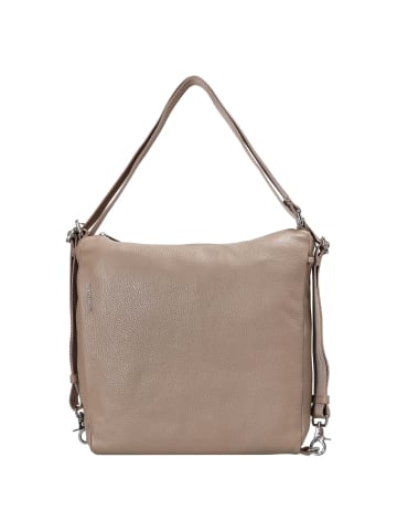 Mandarina Duck Mellow Leather - Schultertasche 36 cm (warm taupe) in warm taupe
