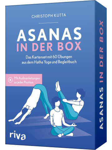 riva Asanas in der Box | Das Kartenset mit 60 Übungen aus dem Hatha Yoga und...