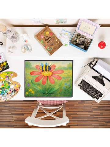 Mr. & Mrs. Panda tischauflage Hummel Blume Design ohne Spruch in Weiß