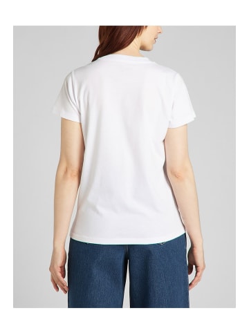 Lee Tshirt in Weiß