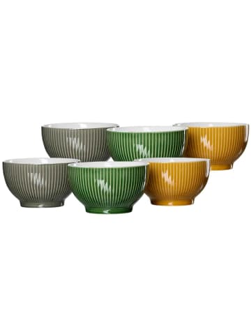 Ritzenhoff & Breker 6er Set Müslischalen Umea in ø 14 cm in bunt