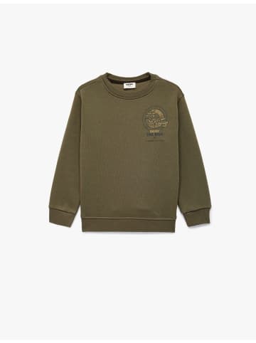 KOTON SWEATSHIRTS in Khaki