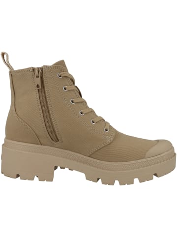 Palladium Schnürboots Pallabase Twill in beige