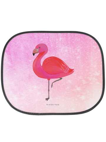 Mr. & Mrs. Panda Sonnenschutz Auto Flamingo Classic ohne Spruch in Aquarell Pink