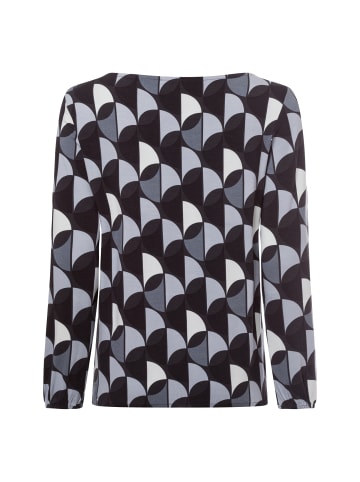 s.Oliver Langarmshirt in anthrazit schwarz