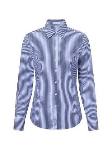 Marie Lund Bluse in weiß marine