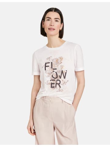 Gerry Weber T-Shirt 1/2 Arm in Off-white