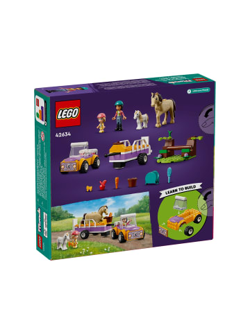 LEGO Friends 42634 Pferde- und Pony-Anhänger