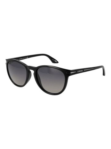 Longines Unisex Sonnenbrille Rund Schwarz