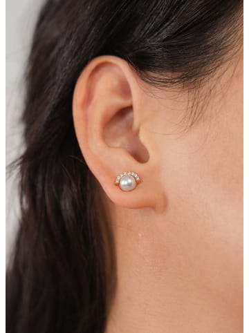 PURELEI Ohrringe Halo in Rosegold