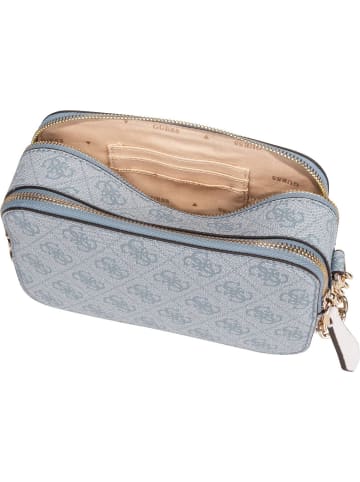 Guess Umhängetasche Noelle Crossbody Camera Logo in Light Blue Logo