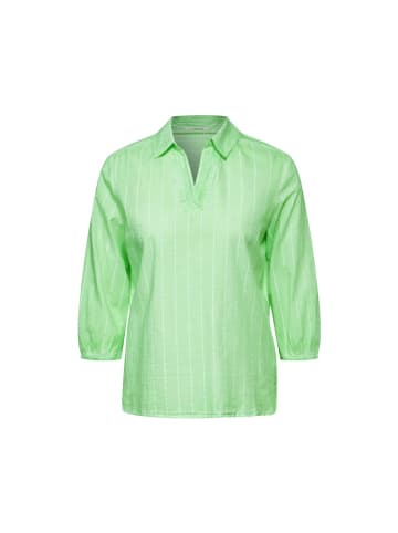 Cecil Langarmbluse in matcha lime