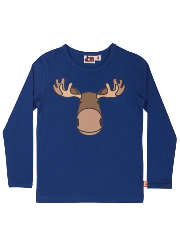 Danefae Langarmshirt Elch in Blau