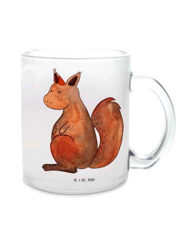 Mr. & Mrs. Panda Tee Tasse Einhorn Glauben ohne Spruch in Transparent