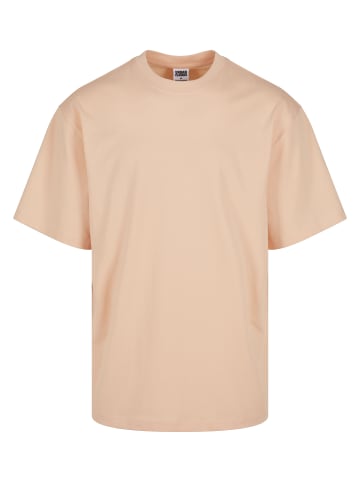 Urban Classics Tall Tees in softapricot+white