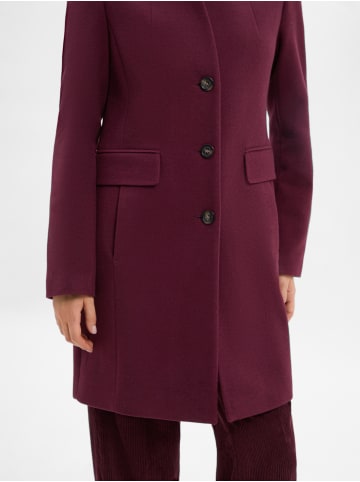 comma Mantel in bordeaux