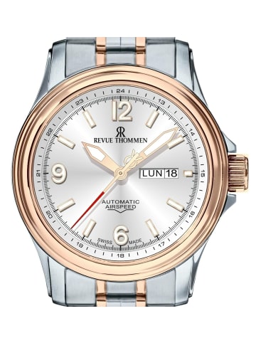 Revue Thommen Analoguhr für Herren in silber