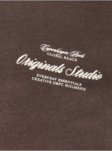 JACK & JONES Junior Hoodie JORNORREBRO TYPO BACK SWEAT HOOD JNR in java