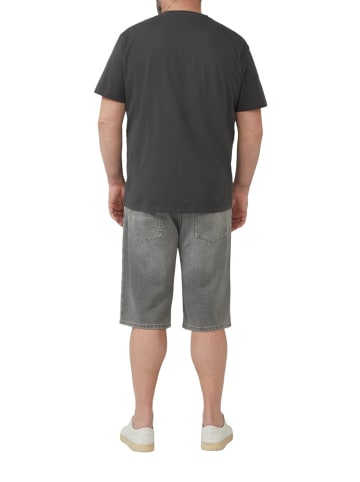 S. Oliver V-Kragen T-Shirt für Herren in uni