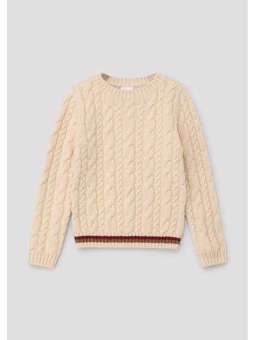 s.Oliver Strickpullover langarm in Beige