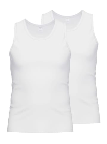 Ammann Unterhemd / Tanktop MicroModal in Weiß
