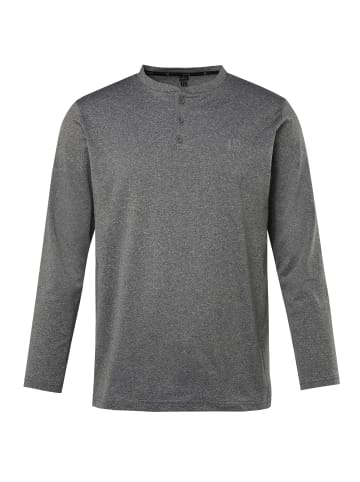 JP1880 Kurzarm T-Shirt in grau melange