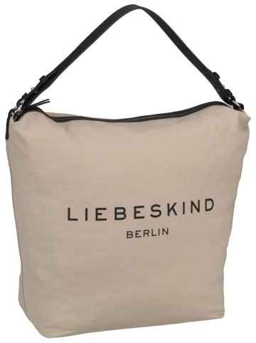 LIEBESKIND BERLIN Handtasche Clea Hobo L Canvas in Milk