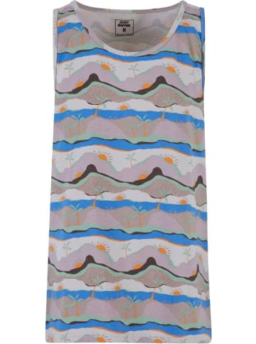 Just Rhyse T-Shirt "Tanktop Sunrise" in Beige