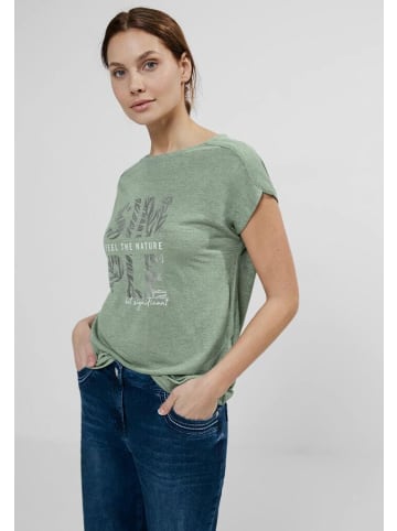 Cecil T-Shirt in soft salvia green