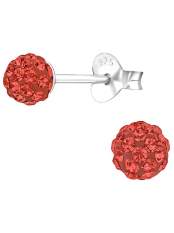 Bungsa Ohrstecker in Lachsfarben