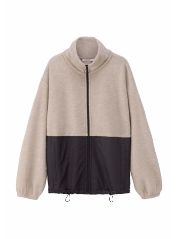 Hessnatur Wollfleece Jacke in düne