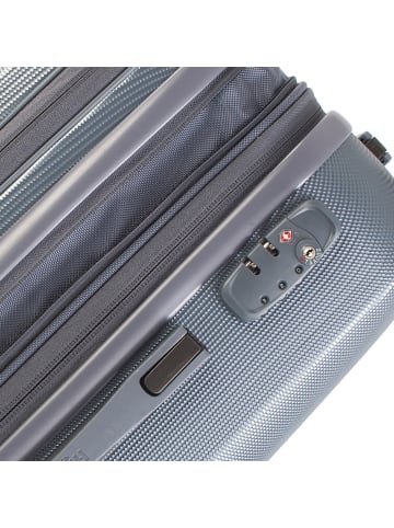 Heys Vantage 4 Rollen Trolley L 76 cm mit Dehnfalte in slate blue