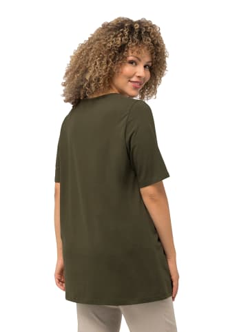 Ulla Popken Shirt in waldgrün