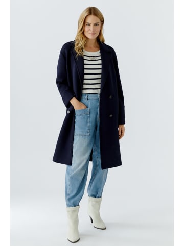 Oui Mantel Scuba in darkblue