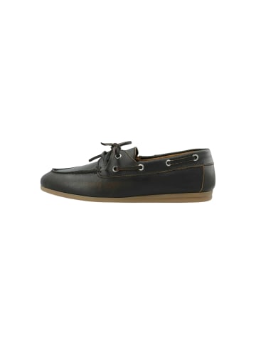 Cashott Flacher Schuh CASCILLE in Brown Distressed