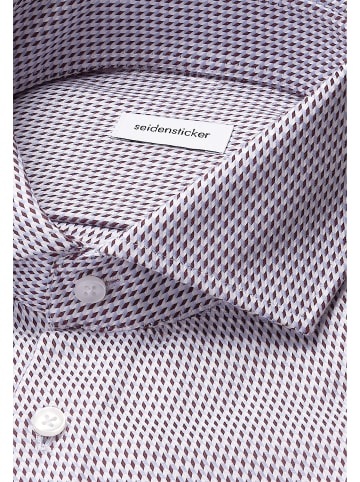 Seidensticker Business Hemd Slim in Rot