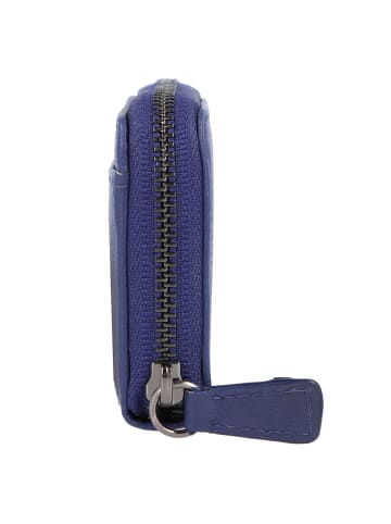 Braun Büffel Anna Geldbörse RFID Schutz Leder 10.5 cm in saphir
