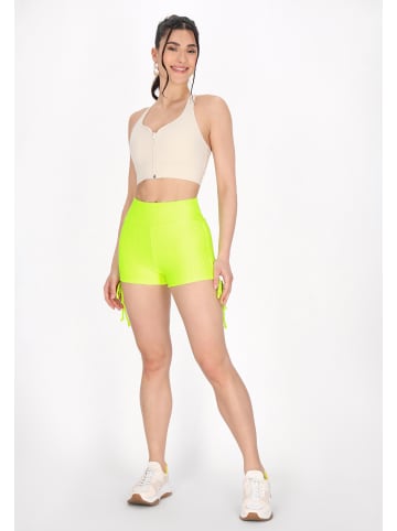 faina Women Shorts in yellow