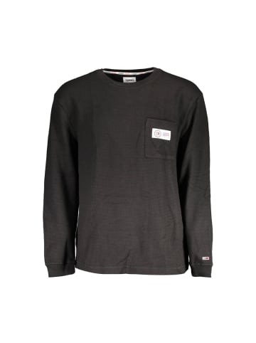 Tommy Hilfiger Schwarzer Baumwoll-Pullover