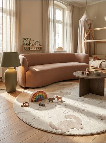 KADIMA DESIGN Kinderteppich Kinder-Motiv Kinderzimmer pflegeleicht Spielzimmer Motiv in Creme