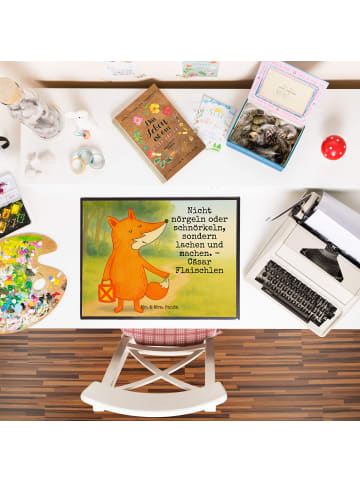 Mr. & Mrs. Panda schreibtischunterlage Fuchs Laterne Design mit ... in Weiß