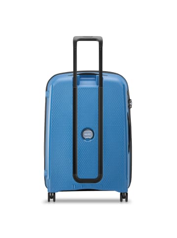 Delsey Belmont Plus 4 Rollen Trolley M 71 cm in zink blau