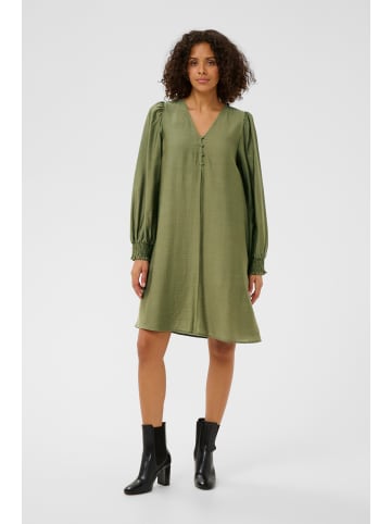 Kaffe Kleid KAlufia A-shape in Dusky Green